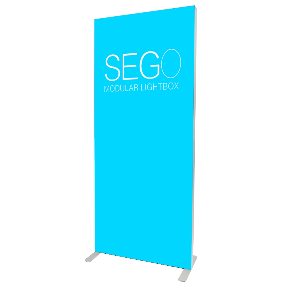 SEGO 80 Modular Lightbox Display — Double Sided Graphic Package